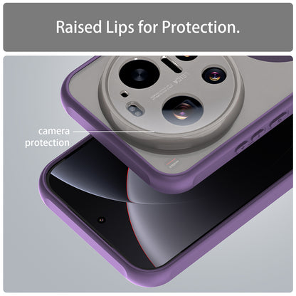 MagSafe Hülle für Xiaomi 17 Ultra, Techsuit, HaloFrost II, Lila