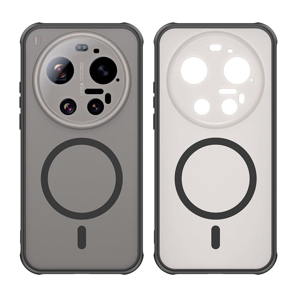 MagSafe Case for Xiaomi 17 Ultra, Techsuit, HaloFrost II, Black