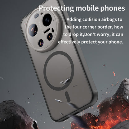 MagSafe Case for Xiaomi 17 Ultra, Techsuit, HaloFrost II, Black