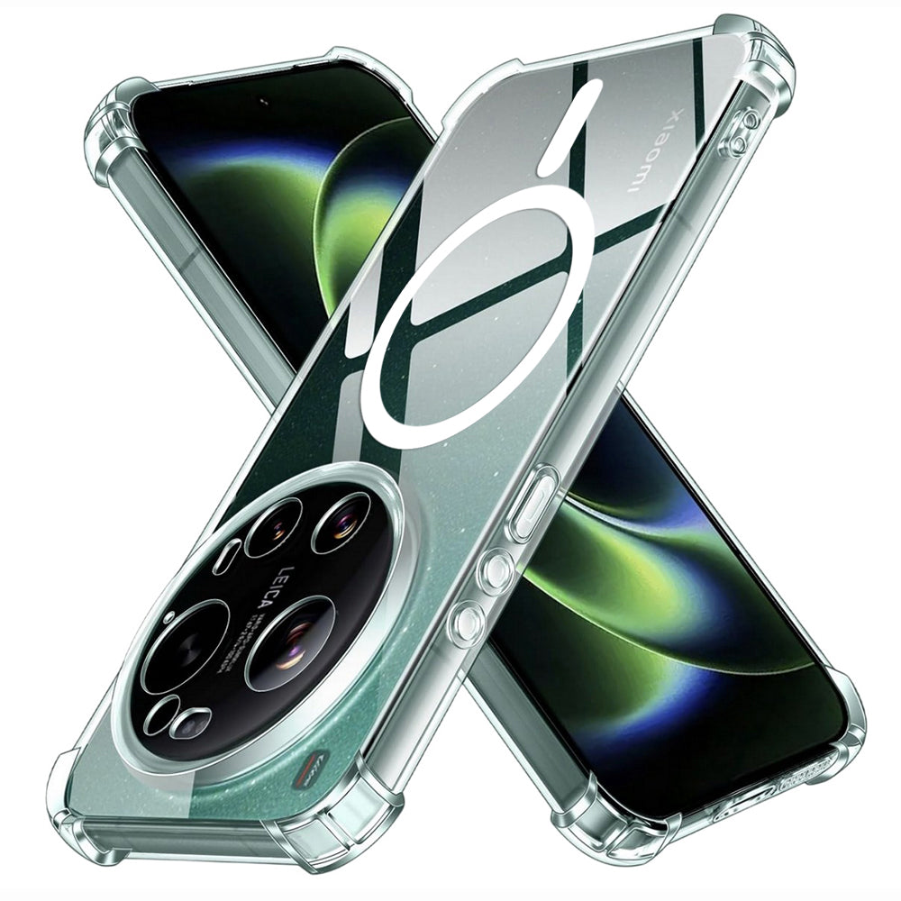 MagSafe-Hülle für Xiaomi 17 Ultra, Techsuit, stoßfest, transparent