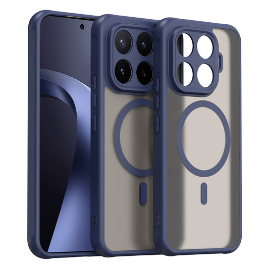 MagSafe-Hülle für Xiaomi 17T Pro, Techsuit, HaloFrost II, Marineblau