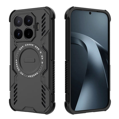 MagSafe-Hülle für Xiaomi 17T, Techsuit, ArmorMag, Schwarz