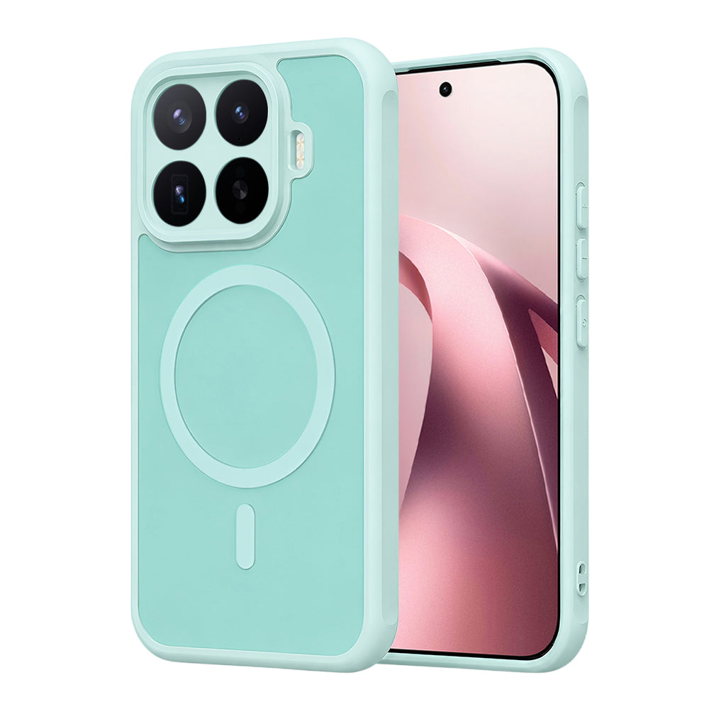 MagSafe-Hülle für Xiaomi 17T, Techsuit, HaloFrost II, Hellgrün