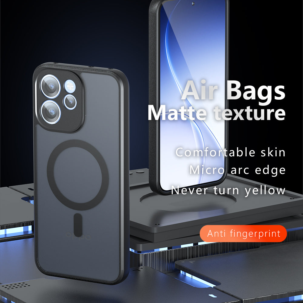 MagSafe-Hülle für Xiaomi 17T, Techsuit, PureFrost, Satin Schwarz