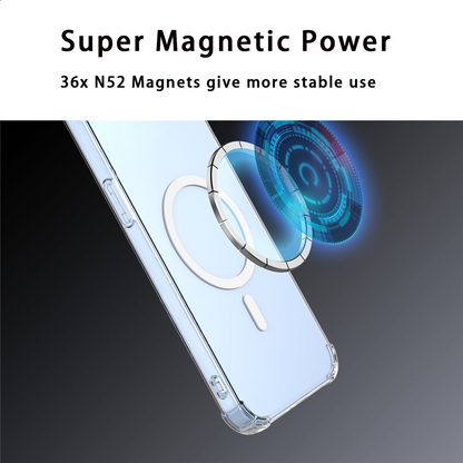 MagSafe Case for Xiaomi 17T, OEM, Shockproof, Transparent