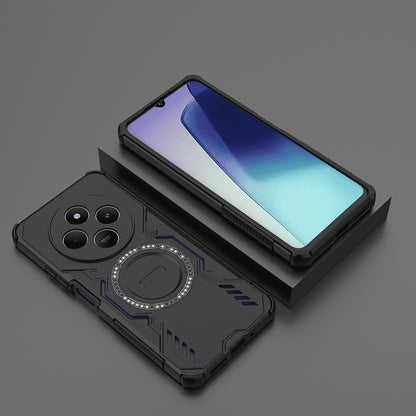 MagSafe-Hülle für Xiaomi Poco C75 / Redmi 14C, Techsuit, ArmorMag, Schwarz