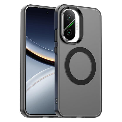 MagSafe-Hülle für Xiaomi Poco F7, Techsuit, CandyCase, Schwarz