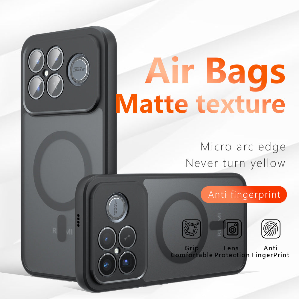 MagSafe Hülle für Xiaomi Poco F8 Ultra, Techsuit, PureFrost, Satinschwarz