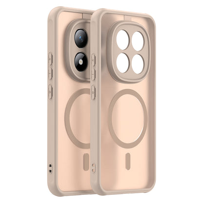 MagSafe Hülle für Xiaomi Poco M8 Pro / Redmi Note 15 Pro+ 5G, Techsuit, HaloFrost II, Gold