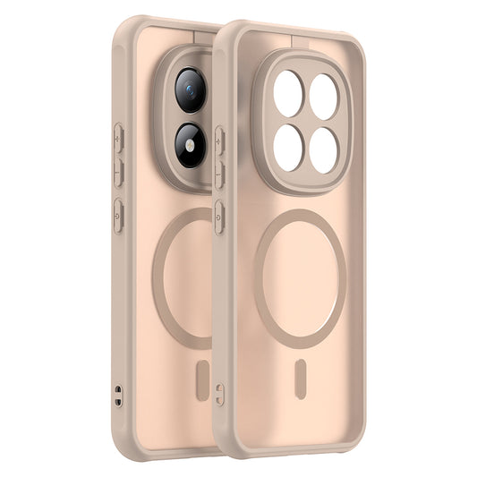 MagSafe Hülle für Xiaomi Poco M8 Pro / Redmi Note 15 Pro+ 5G, Techsuit, HaloFrost II, Gold