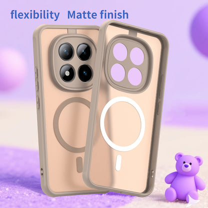 MagSafe Hülle für Xiaomi Poco M8 Pro / Redmi Note 15 Pro+ 5G, Techsuit, HaloFrost II, Gold