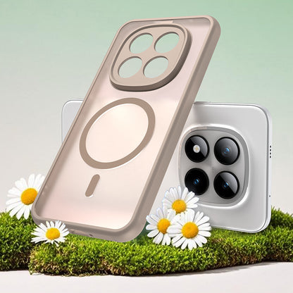 MagSafe Hülle für Xiaomi Poco M8 Pro / Redmi Note 15 Pro+ 5G, Techsuit, HaloFrost II, Gold