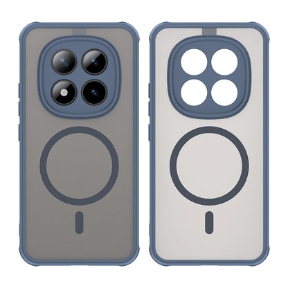 MagSafe Hülle für Xiaomi Poco M8 Pro / Redmi Note 15 Pro+ 5G, Techsuit, HaloFrost II, Marineblau