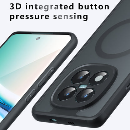 MagSafe Hülle für Xiaomi Poco M8 Pro / Redmi Note 15 Pro+ 5G, Techsuit, PureFrost, Satinschwarz
