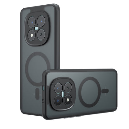 MagSafe Hülle für Xiaomi Poco M8 Pro / Redmi Note 15 Pro+ 5G, Techsuit, PureFrost, Satinschwarz