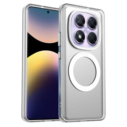 MagSafe-Hülle für Xiaomi Poco X7 / Redmi Note 14 Pro 5G, Techsuit, CandyCase, Weiß