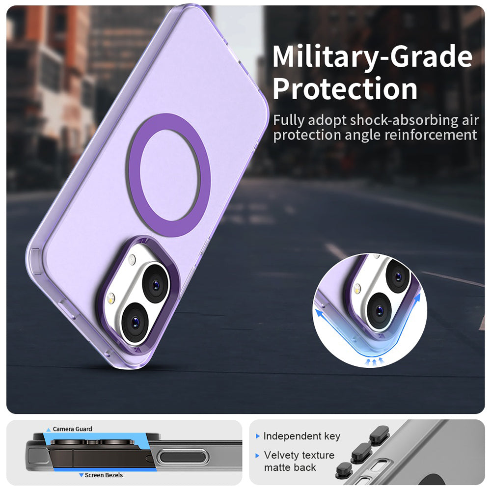 MagSafe Case for Xiaomi Poco X8 Pro Max, Techsuit, CandyCase, Purple