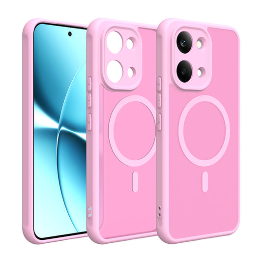 MagSafe-Hülle für Xiaomi Poco X8 Pro Max, Techsuit, HaloFrost II, Rosa
