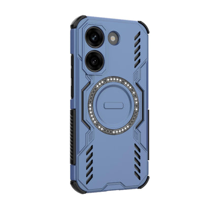MagSafe-Hülle für Xiaomi Poco X8 Pro, Techsuit, ArmorMag, Blau