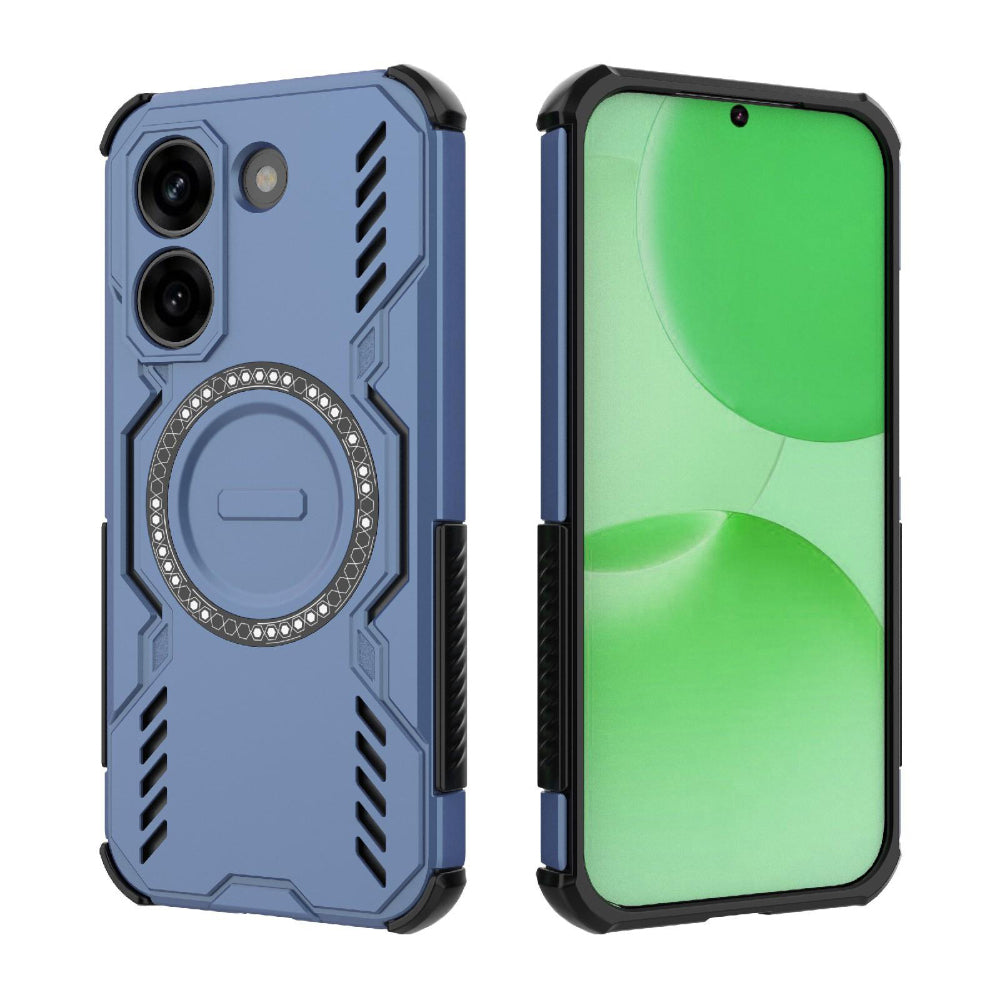 MagSafe-Hülle für Xiaomi Poco X8 Pro, Techsuit, ArmorMag, Blau