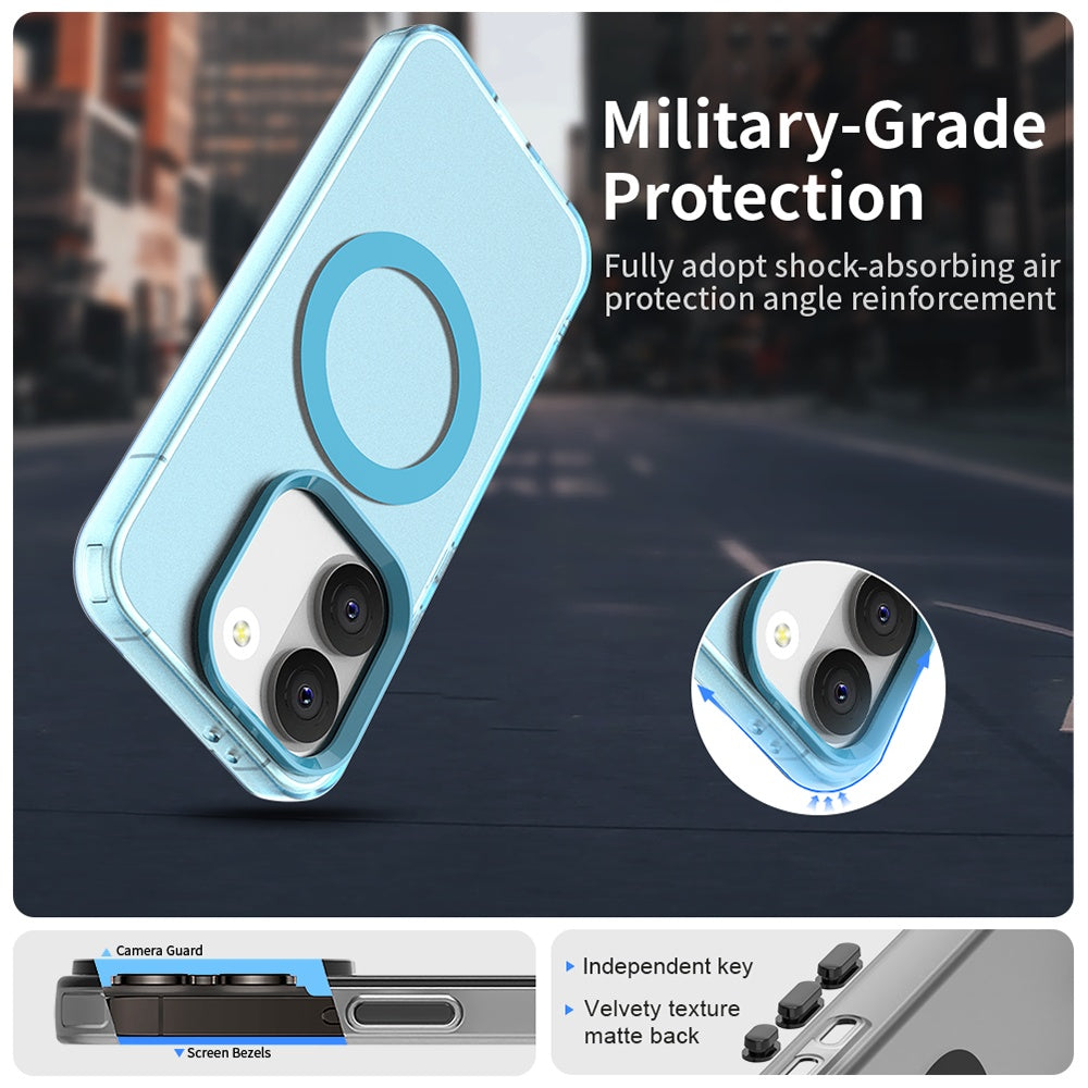 MagSafe Case for Xiaomi Poco X8 Pro, Techsuit, CandyCase, Blue