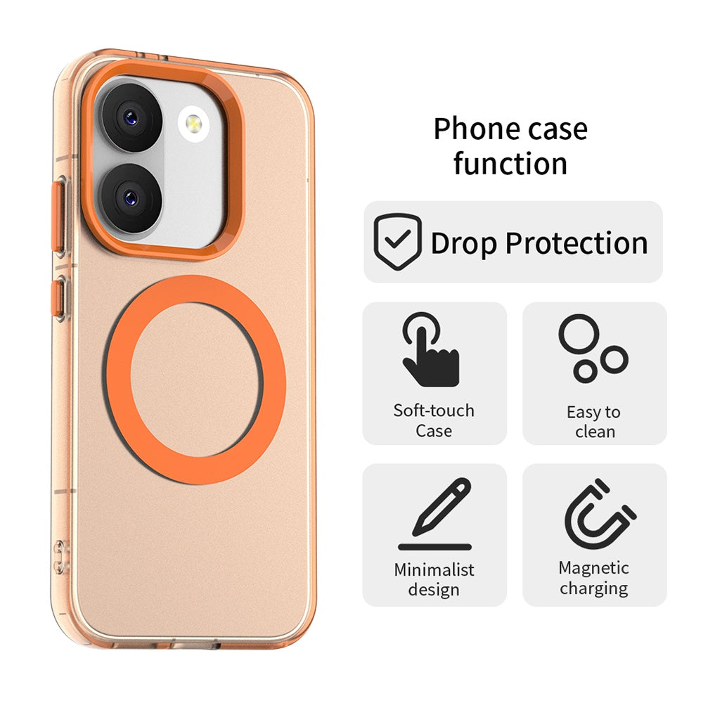 MagSafe-Hülle für Xiaomi Poco X8 Pro, Techsuit, CandyCase, Orange
