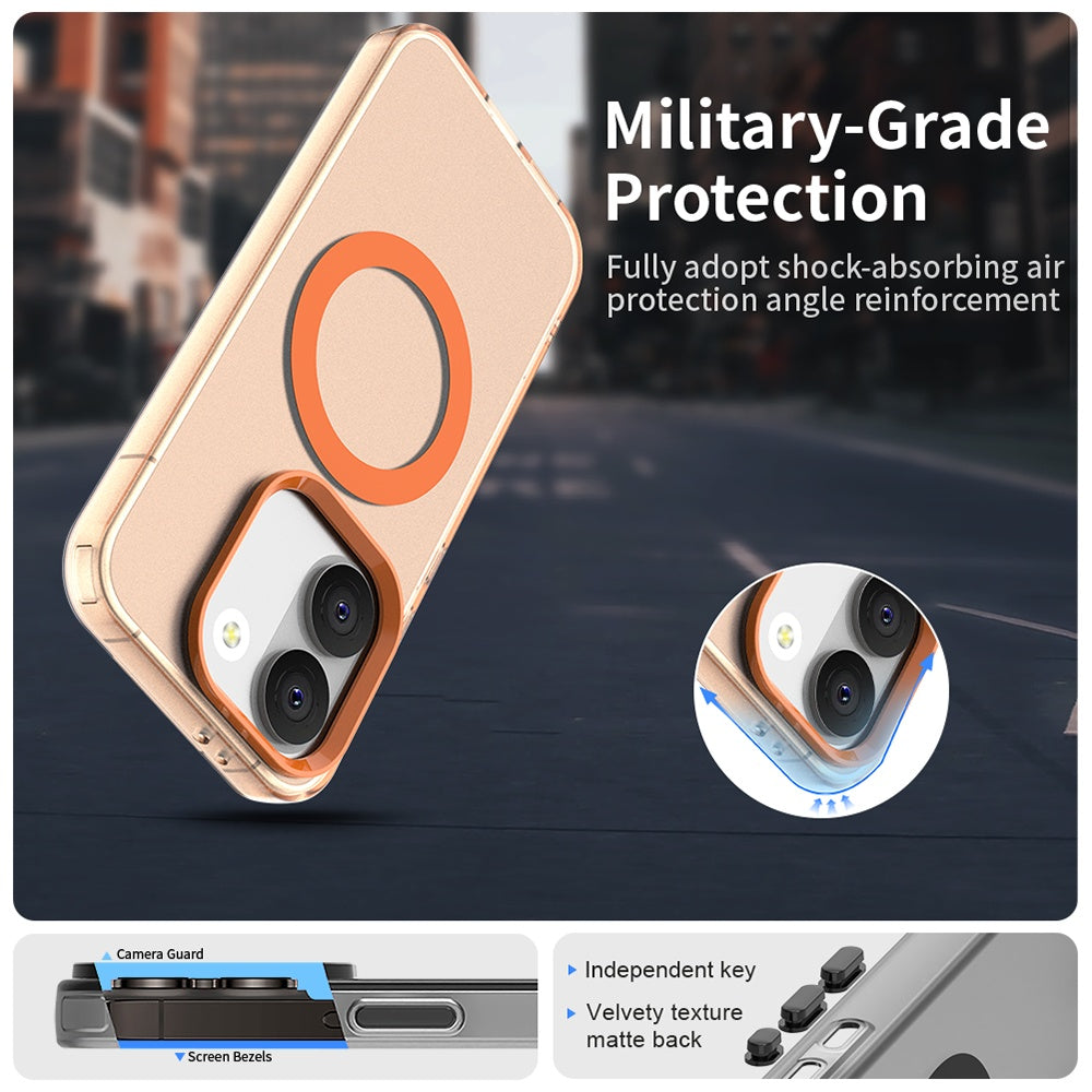 MagSafe-Hülle für Xiaomi Poco X8 Pro, Techsuit, CandyCase, Orange