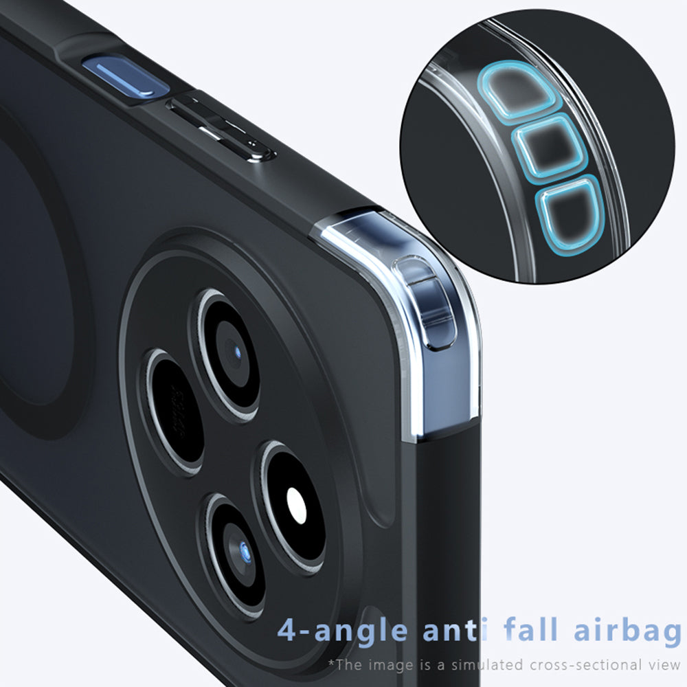 MagSafe Case for Xiaomi Redmi 14C, Techsuit, PureFrost, Black