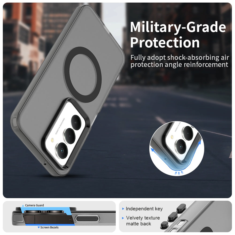 MagSafe Hülle für Xiaomi Redmi 15 5G / 15 4G, Techsuit, CandyCase, Schwarz