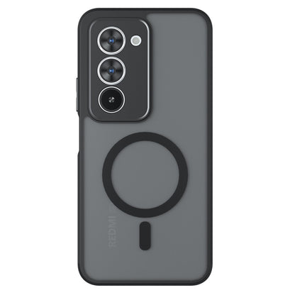 MagSafe Hülle für Xiaomi Redmi 15 5G / 15 4G, Techsuit, PureFrost, Satinschwarz