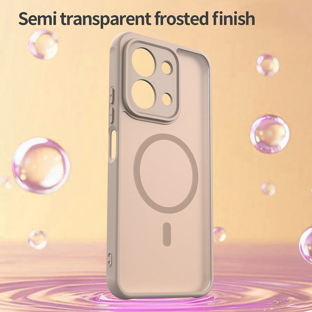 MagSafe Hülle für Xiaomi Redmi 15C 5G / 15C 4G, Techsuit, HaloFrost II, Gold