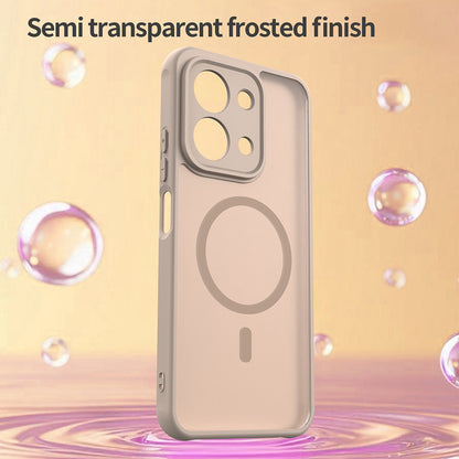 MagSafe Hülle für Xiaomi Redmi 15C 5G / 15C 4G, Techsuit, HaloFrost II, Gold