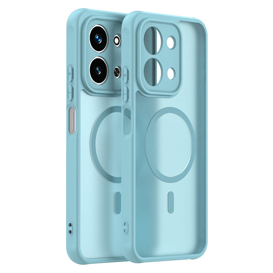 MagSafe Hülle für Xiaomi Redmi 15C 5G / 15C 4G, Techsuit, HaloFrost II, Hellgrün