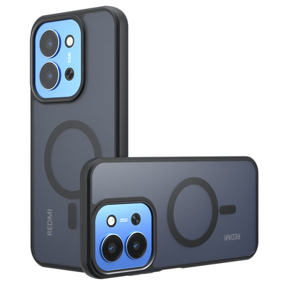 MagSafe Case for Xiaomi Redmi 15C 5G / 15C 4G, Techsuit, PureFrost, Satin Black