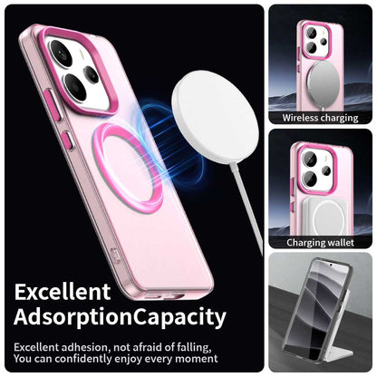 MagSafe-Hülle für Xiaomi Redmi Note 14 4G (Standard), Techsuit, CandyCase, Rosa