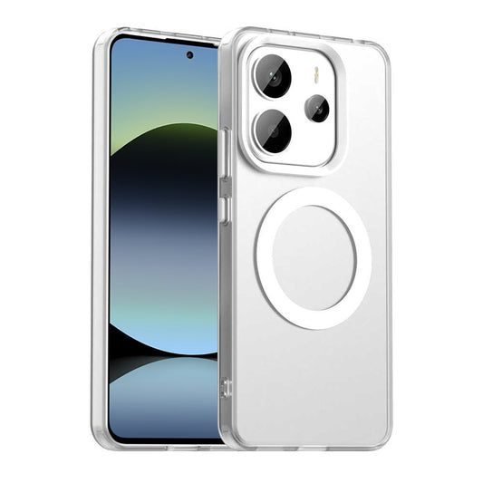 MagSafe-Hülle für Xiaomi Redmi Note 14 5G, Techsuit, CandyCase, Weiß