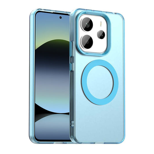 MagSafe-Hülle für Xiaomi Redmi Note 14 5G, Techsuit, CandyCase, Blau