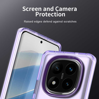 MagSafe-Hülle für Xiaomi Redmi Note 14 Pro 4G, Techsuit, CandyCase, Lila