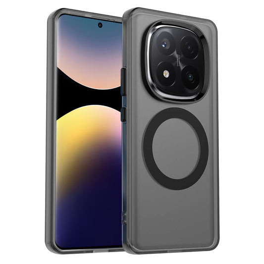 MagSafe-Hülle für Xiaomi Redmi Note 14 Pro+ 5G, Techsuit, CandyCase, Schwarz