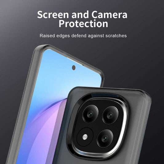 MagSafe-Hülle für Xiaomi Redmi Note 14 Pro+ 5G, Techsuit, CandyCase, Schwarz