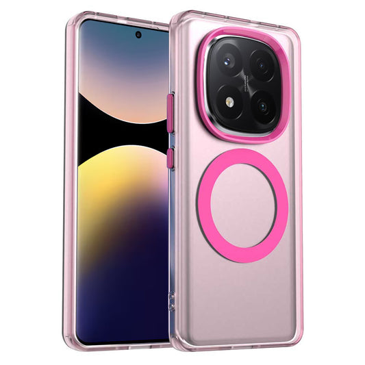 MagSafe-Hülle für Xiaomi Redmi Note 14 Pro+ 5G, Techsuit, CandyCase, Rosa