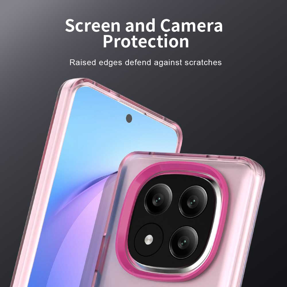 MagSafe-Hülle für Xiaomi Redmi Note 14 Pro+ 5G, Techsuit, CandyCase, Rosa