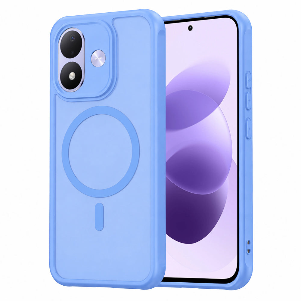 MagSafe-Hülle für Xiaomi Redmi Note 17 4G / Note 17 5G, Techsuit, HaloFrost II, Blau