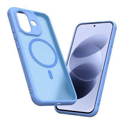 MagSafe-Hülle für Xiaomi Redmi Note 17 4G / Note 17 5G, Techsuit, HaloFrost II, Blau