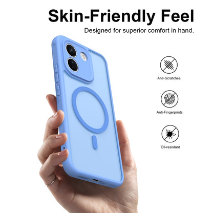 MagSafe-Hülle für Xiaomi Redmi Note 17 4G / Note 17 5G, Techsuit, HaloFrost II, Blau