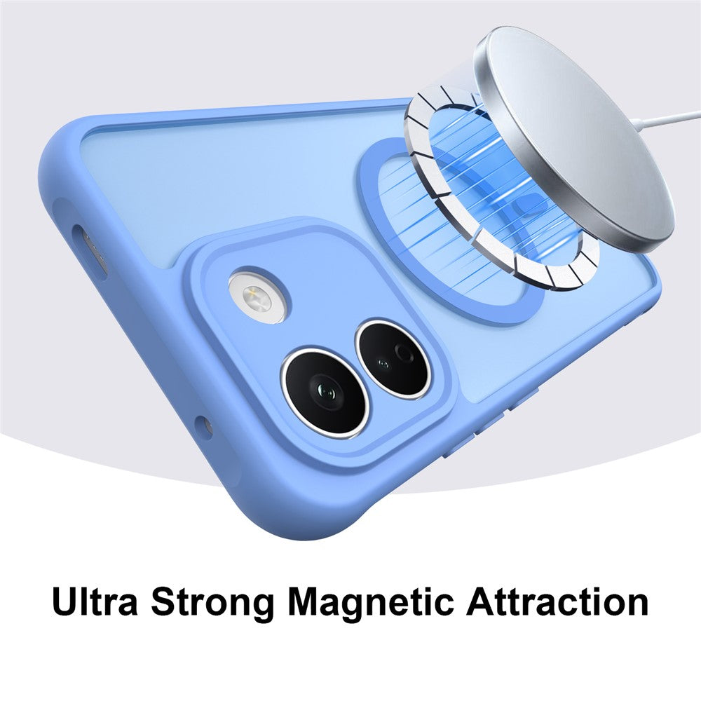 MagSafe-Hülle für Xiaomi Redmi Note 17 4G / Note 17 5G, Techsuit, HaloFrost II, Blau