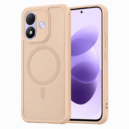 MagSafe-Hülle für Xiaomi Redmi Note 17 4G / Note 17 5G, Techsuit, HaloFrost II, Goldfarben
