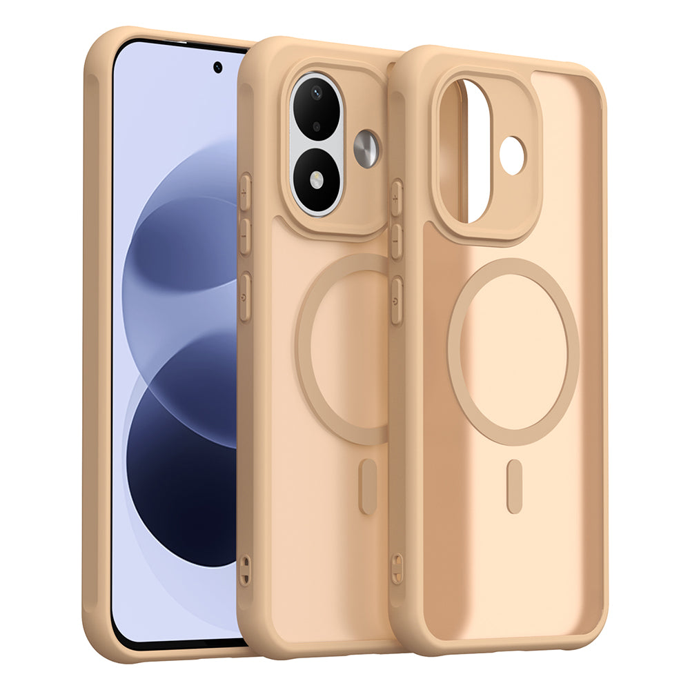 MagSafe-Hülle für Xiaomi Redmi Note 17 4G / Note 17 5G, Techsuit, HaloFrost II, Goldfarben
