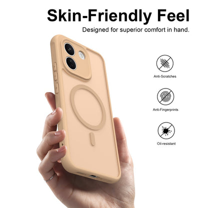 MagSafe-Hülle für Xiaomi Redmi Note 17 4G / Note 17 5G, Techsuit, HaloFrost II, Goldfarben