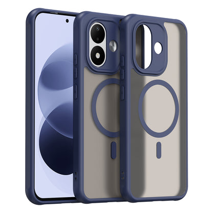MagSafe-Hülle für Xiaomi Redmi Note 17 4G / Note 17 5G, Techsuit, HaloFrost II, Marineblau